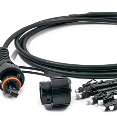 waterproof mpo lc fiber patch cord